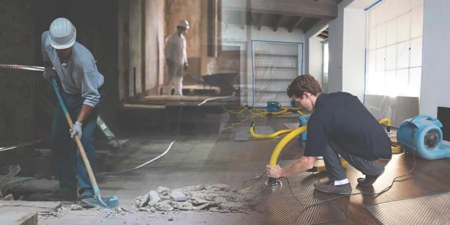 Water Damage Restoration services in Winfield, IN